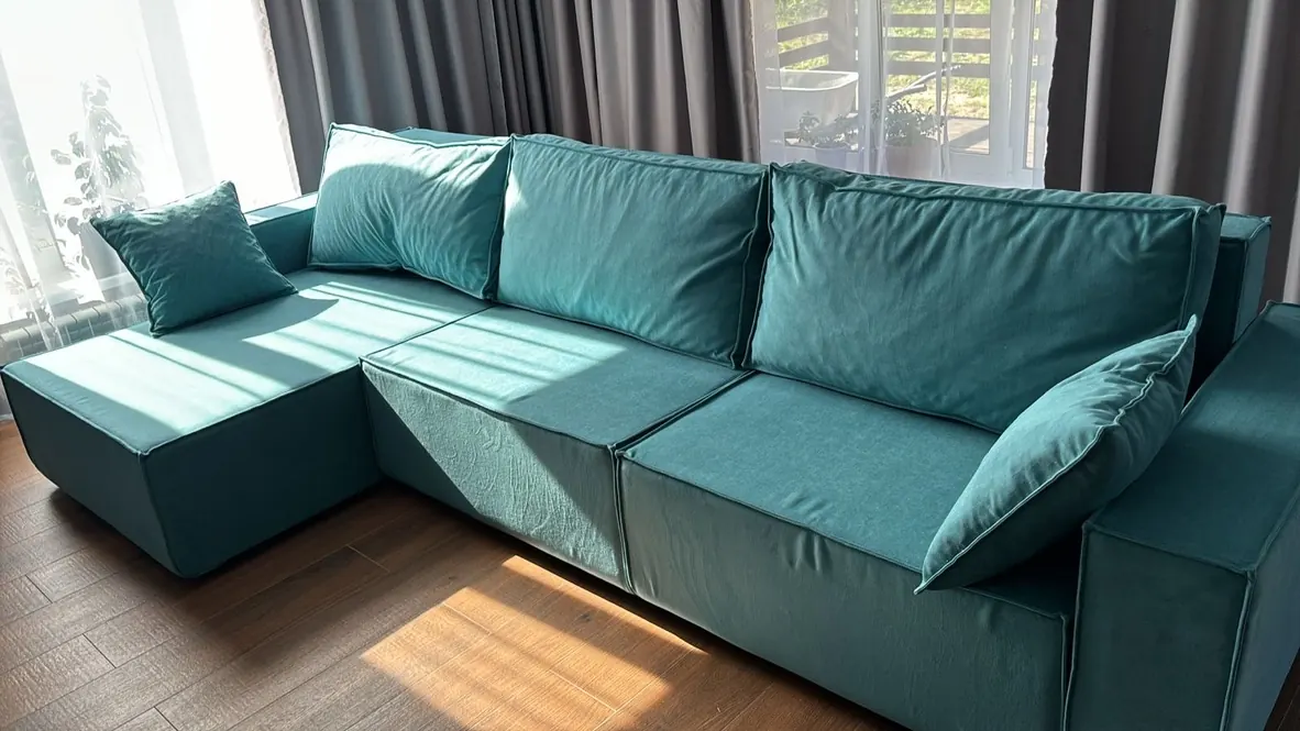 Фото дивана DobryyYA от клиента Реальное фото дивана DobryyYA Loft у клиента