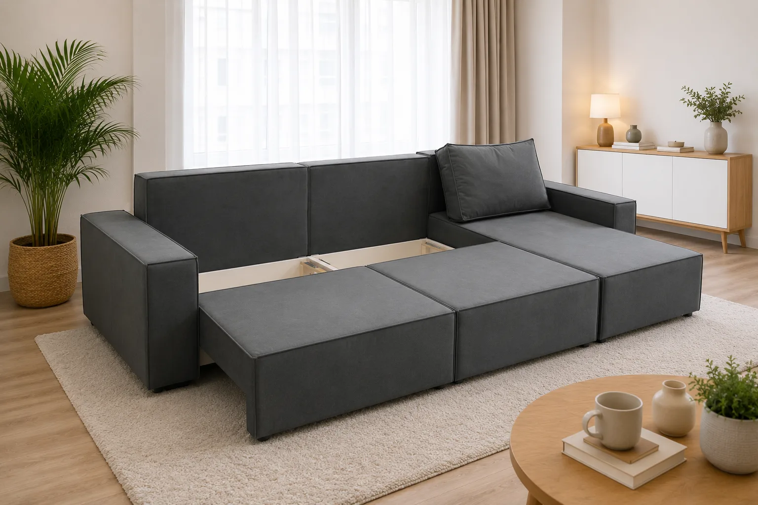 Диван DobryyYA Loft с открытыми секциями хранения Диван DobryyYA Loft с открытыми секциями хранения